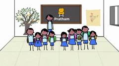 Still from the film Teaching at right level-JPAL
